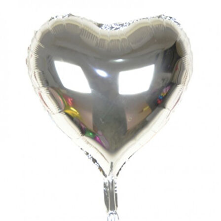 Büro Ev Ofis Etkinik Balonları için 80CM Silver Uçan Folyo Balon