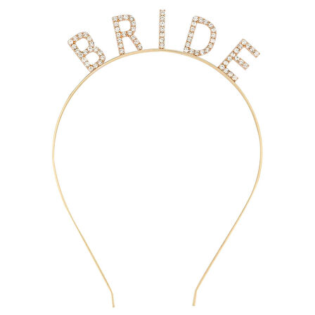 Büro Ev Ofis Etkinlik Gösteri Bekarlığa Veda Kostüm için 16x10CM Golden Kristal Taş Bride Taç