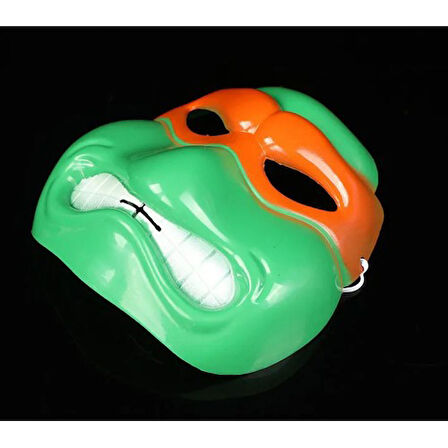 Büro Ev Ofis Etkinlik Gösteri Kostümü için Ninja Kaplumbağalar Michelangelo Maskesi