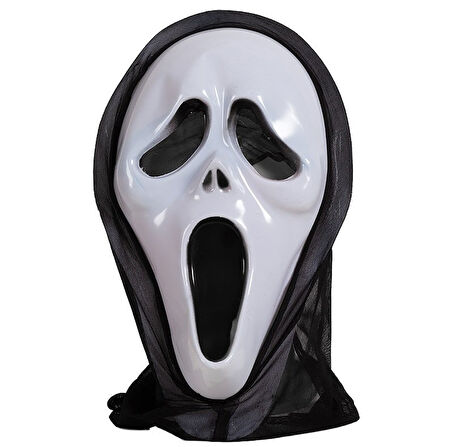 Büro Ev Ofis Etkinlik Gösteri Çığlık Kostümü için Karakter Maskesi