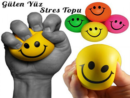 Büro Ev Ofis Etkinlik Partisi için Gülen Yüz Stres Topu