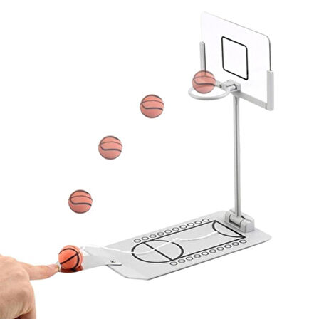 Büro Ev Ofis Hediyesi için Masaüstü Metal Basketbol Oyunu