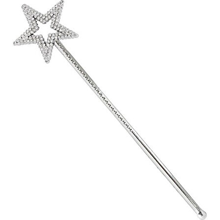 Büro Ev Ofis Etkinlik Gösteri Kostümü için Yıldız Şekilli Peri Asası 34 cm