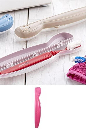 Büro Ev Ofis için Seyahat Tipi Çanta İçi Hijyenik Diş Fırçası Koyma Kutusu