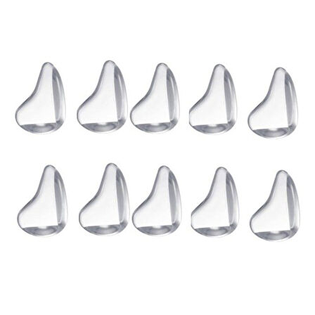 Büro Ev Ofis için Silikon Şeffaf Masa Kenarı Köşe Koruması