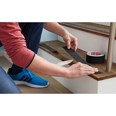 Büro Ev Ofis Tamirat için 50MMx10MT Siyah Kaydırmaz Bant