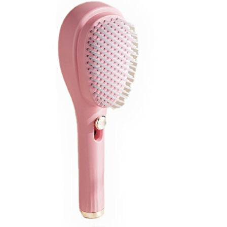 Büro Ev Ofis Kişisel Saç Bakımı için Otomatik Tuşlu Saç Masaj Tarağı