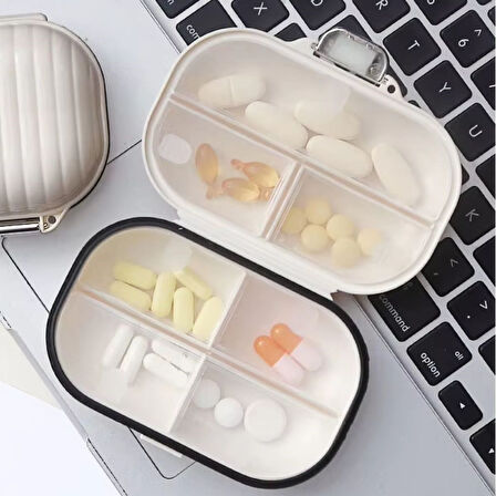 Büro Ev Ofis Kişisel Sağlık Bakımı için Haftalık 7 bölmeli Taşınır İlaç Hatırlatma Kutusu