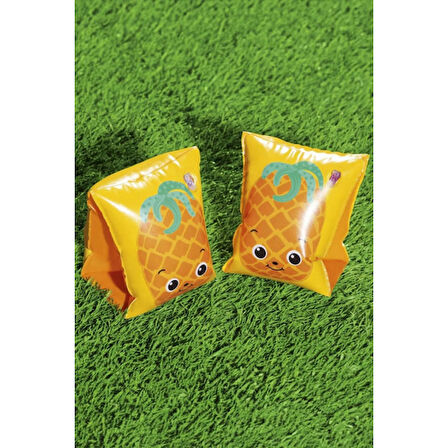 Büro Ev Ofis Deniz Havuz Yüzme Keyfi için 5-12YAŞ Meyve Motif Çift Çocuk Kolluğu