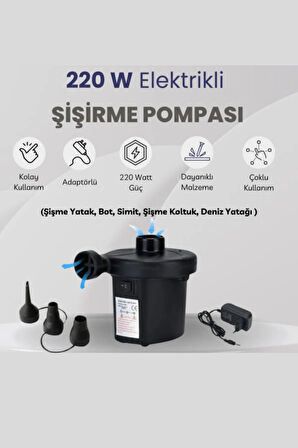 Büro Ev Ofis Hediyesi için İki Yönlü Elektrikli Hava Pompası