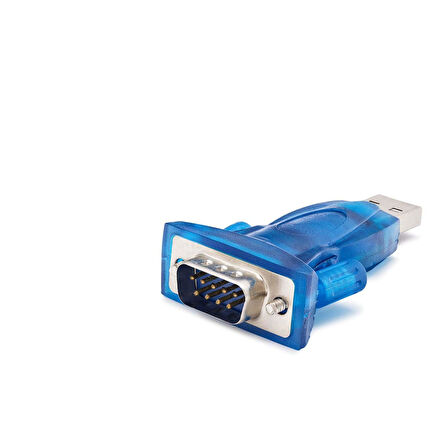 Büro Ev Ofis Network Dönüştürücü için Mavi Usb To Rs232 Çevirici