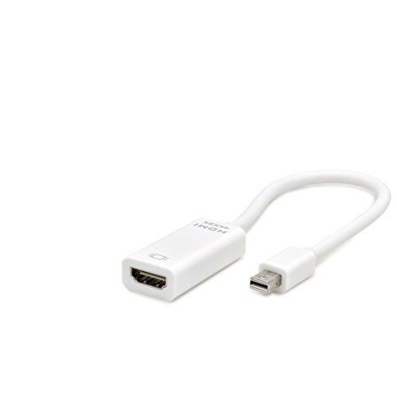 Büro Ev Ofis Network için Beyaz 4K 30HZ Dısplay Mını To Hdmı F Çevirici