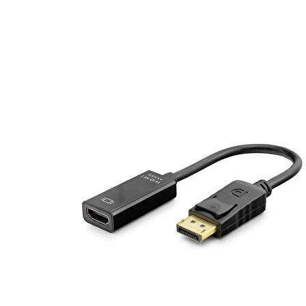 Büro Ev Ofis Network için Siyah Stil 4K 30HZ Dısplay To Hdmı F Çevirici