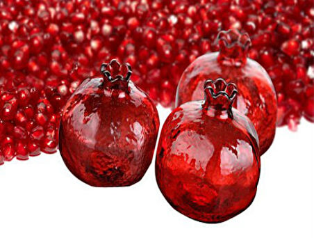 Büro Ev Ofis Hediyesi için 3PARÇA Dekoratif Bereket Narı Biblo Seti