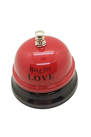 Büro Ev Ofis Hediyesi için Dekoratif Masaüstü Ring For Love Resepsiyon Zili