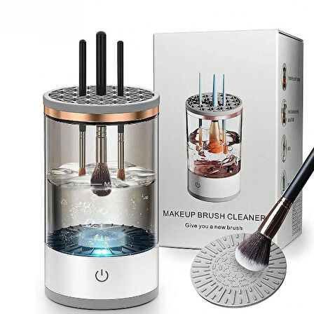 Büro Ev Ofis Kişisel Makyaj Bakımı için Fırçası Temizleme Aparatı