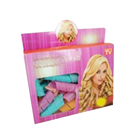 Büro Ev Ofis Kişisel Saç Bakımı için 18ADET Sihirli Saç Bigudisi Seti