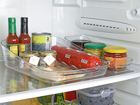 Büro Ev Ofis Buzdolabı için Maksi Organizer Şeşşaf Düzenleyici Aparat