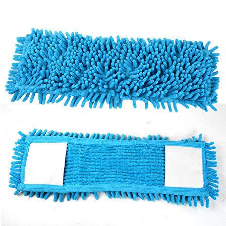 Büro Ev Ofis Yazlık Hijyeni için 40CM Mikrofiber Makarna Mop Paspas Yedeği