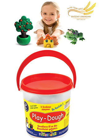 Büro Ev Ofis Hediyesi için 6 Renkli Buğday Unu Oyun Hamuru Seti