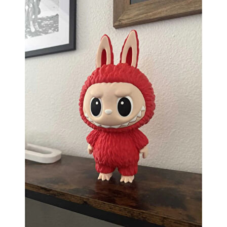 Büro Ev Ofis Hediyesi için Labubu Figürlü Anahtarlık