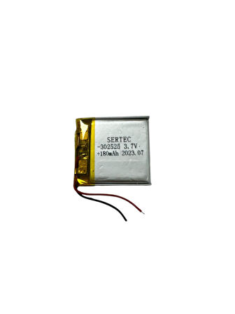 Büro Ev Ofis Atölye için 302525 3.7V 180mAh Li-Polymer Pil Devreli/1.5A