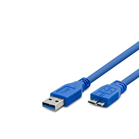 Büro Ev Ofis için 50CM Mavi Usb3.0 To Note4 Harddisk Kablosu
