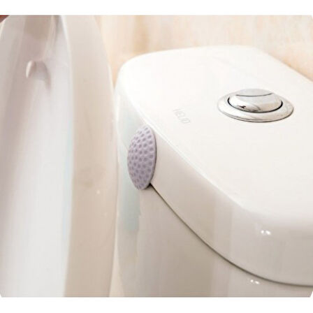 Büro Ev Ofis Düzeni için 6PARÇA Şeffaf Silikon Mobilya Kapı Darbe Pedi Seti