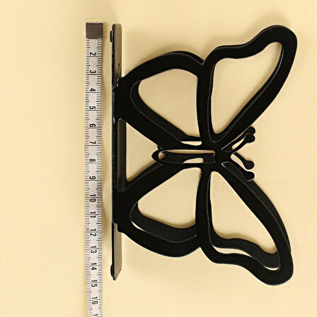 Büro Ev Ofis Mutfak Düzeni için Siyah Metal Tasarım Peçetelik