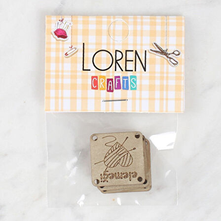 Büro Ev Ofis Hediyesi için 5ADET El Emeği Deri Tip Arma