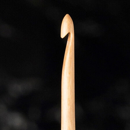 Büro Ev Ofis Hobi Dikiş Atölyesi için 3MM 15.5CM Ahşap Yün Tığ