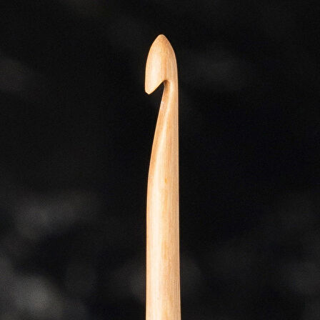 Büro Ev Ofis Hobi Dikiş Atölyesi için 2MM 15.5CM Ahşap Yün Tığ