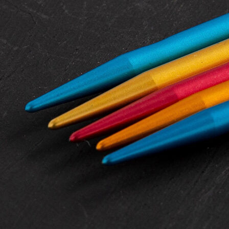 Büro Ev Ofis Hobi Dikiş Atölyesi için 20CM 3MM Renkli Çorap Şişi