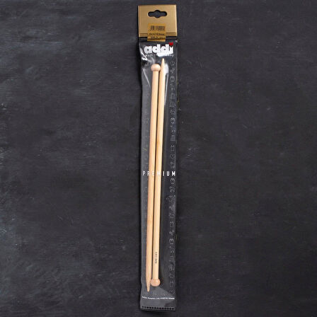 Büro Ev Ofis Hobi Dikiş Atölyesi için 35CM 9MM Bambu Örgü Şişi