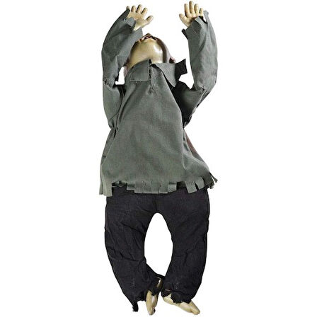 Büro Ev Ofis Eğlence Korku Şakası için Emekleyen Zombi Bebek Sesli Işıklı  Dekoru