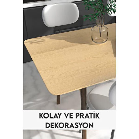 Büro Ev Ofis Mutfağı için 5MT Ahşap Motif Yapışkanlı Kaplama Folyosu