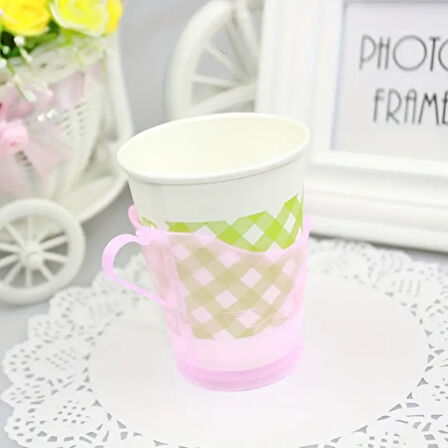 Büro Ev Ofis Mutfağı için 8ADET Karton Bardak Taşıma Aparatı Seti