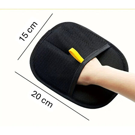 Büro Ev Ofis Hijyeni için 20X15CM Trend Tüy Toplama Eldiveni