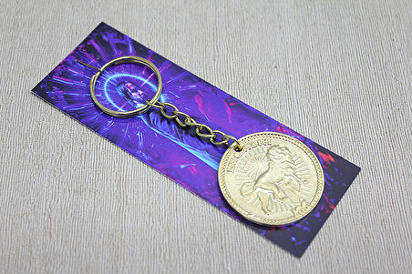 Büro Ev Ofis Hediyesi için Silikon Metal John Wick Anahtarlık