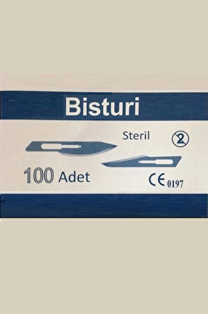 Büro Ev Ofis Ecza Dolabı için 100ADET Siteril Büstüri Ucu Seti