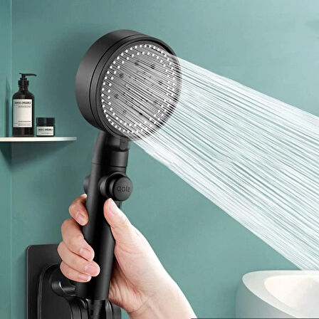 Büro Ev Ofis Banyosu için 5MOD Başlıklı Turbo Duş Başlığı