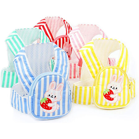 Büro Ev Ofis Evcil Pet Hayvanı Kedi için Çantalı Göğüs Gezdirme Tasması Seti