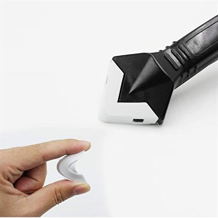 Büro Ev Tamir Bakımı için 3 Fonksiyon Fayans Derz Silikon Kazıyıcı Sıyırıcı Uygulayıcı Aparat