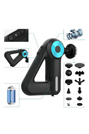 Büro Ev Ofis Kişisel Masaj Bakımı için 12BAŞLI Yorgunluk Giderici Masaj Aparatı