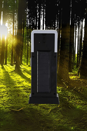 Büro Ev Ofis Kamp Keyfi için 3W Solar Şarjlı Acil Durum Işığı