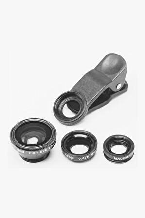 Büro Ev Ofis Kişisel Telefonları için Balık Gözü Lens Seti