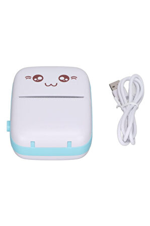 Büro Ev Ofis Hediyesi için Mini Taşınır Not Yazıcı Printer