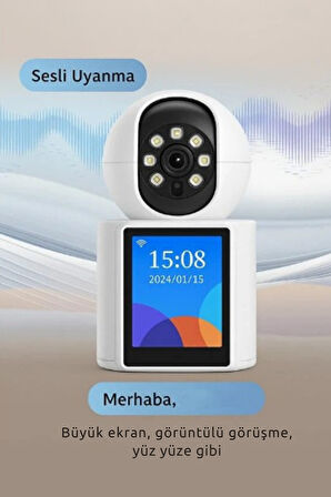 Büro Ev Ofis Güvenliği için İletişimli Akıllı Kapalı Mekan Kamerası