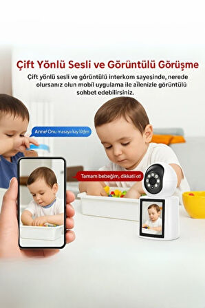 Büro Ev Ofis Güvenliği için İletişimli Akıllı Kapalı Mekan Kamerası