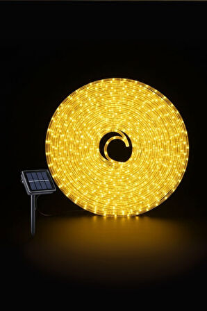 Büro Ev Ofis Bahçesi için 12MT Solar Şarjlı Şerit Led Aydınlatma